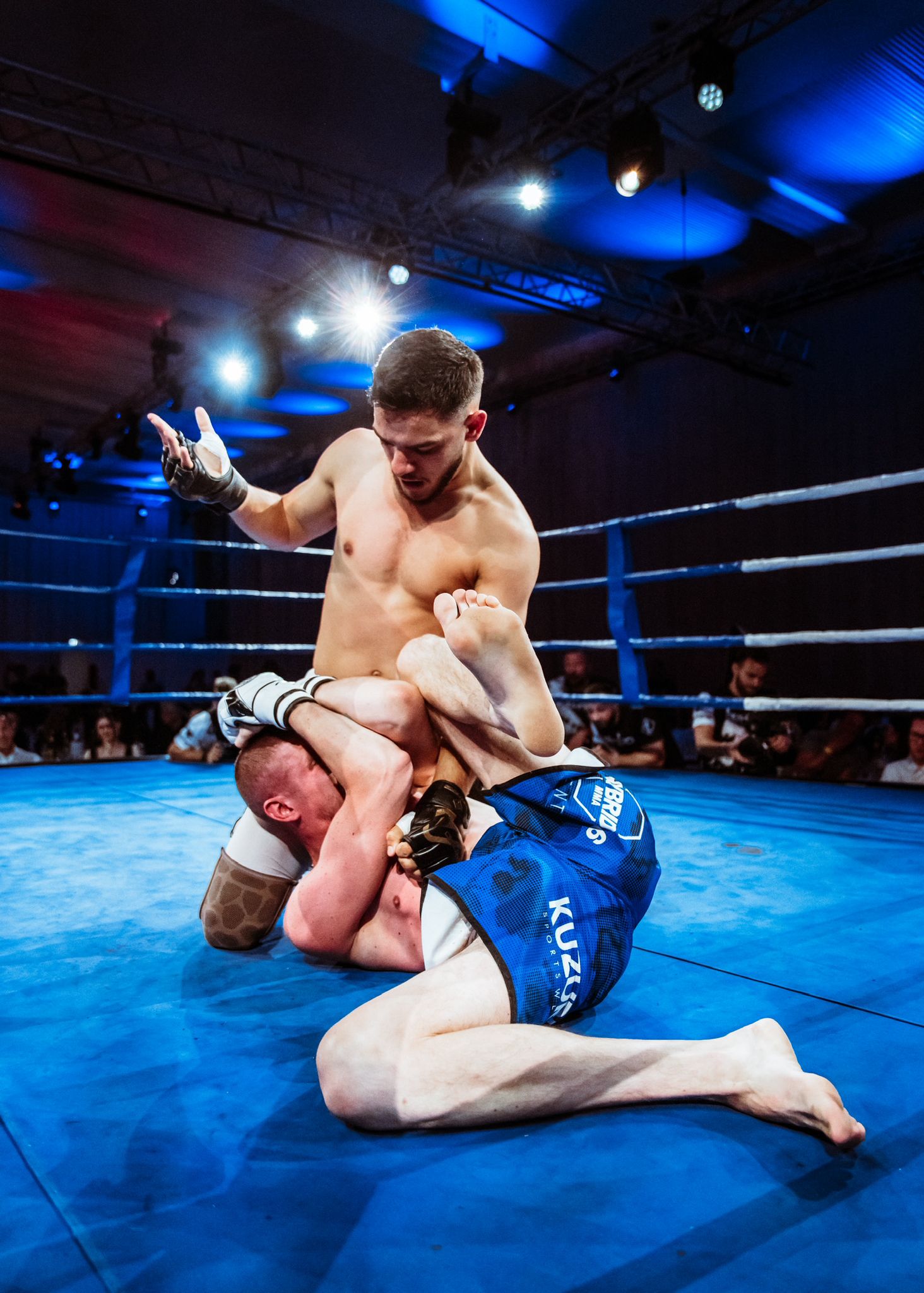 Ground and Pound im Käfig
